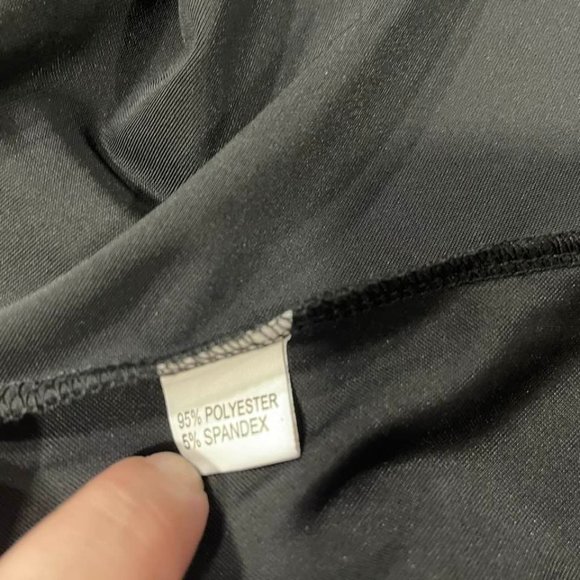 Velvet Midi Black Dress Holiday Event Minimalist - M - Picture 8 of 11